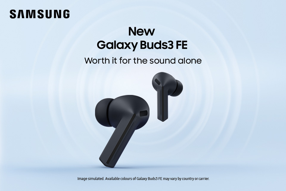New Samsung Galaxy Buds3 FE Bonus (Ends 27/10/25)